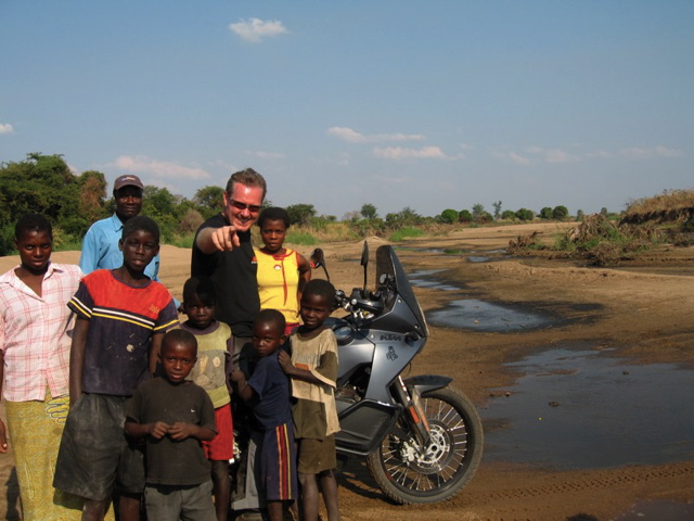 Riding around in South Luangwa