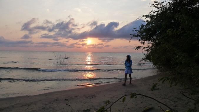 Lovely sunrises from the west