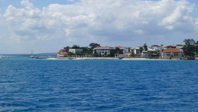 Sailing towards Zanzibar