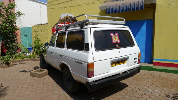 Black Russel's car.... don't think it would have passed an MOT