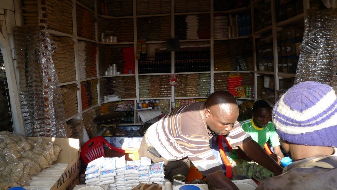 Wandering around the market