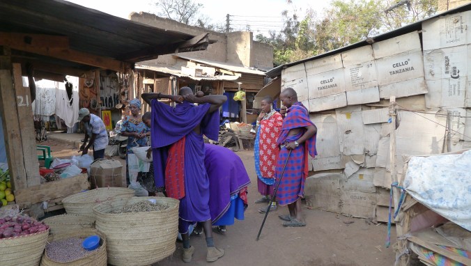 Local villagers in Mto Wa Mbu