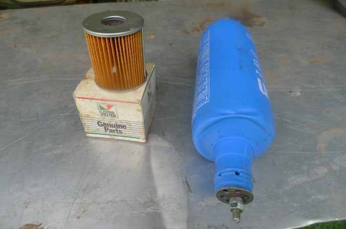 The making of the invaluable petrol filter. Someone needs to manufacture a really good one for adventure travelers. I would even invest myself if someone could make a 100% efficient filter that could take out water, grit, and dust