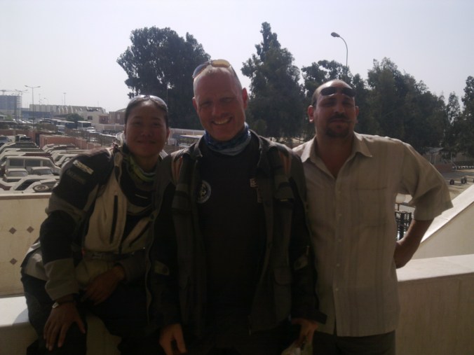 Thanks to our customs fixer at Cairo airport we have documents sorted out for another months or so.