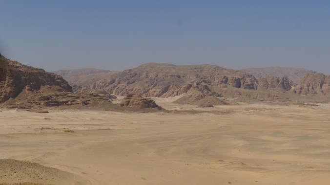 The Sinai desert
