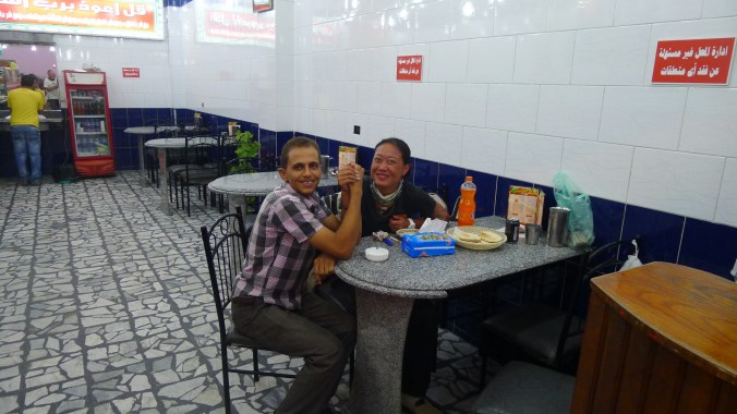 Fanny making friends as usual