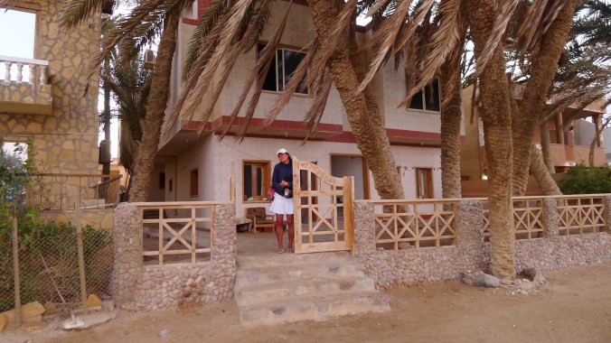 Our apartment.. nothing worked in it and it was a health and safety nightmare .. but it was right  next to the sea and the views were amazing.. 