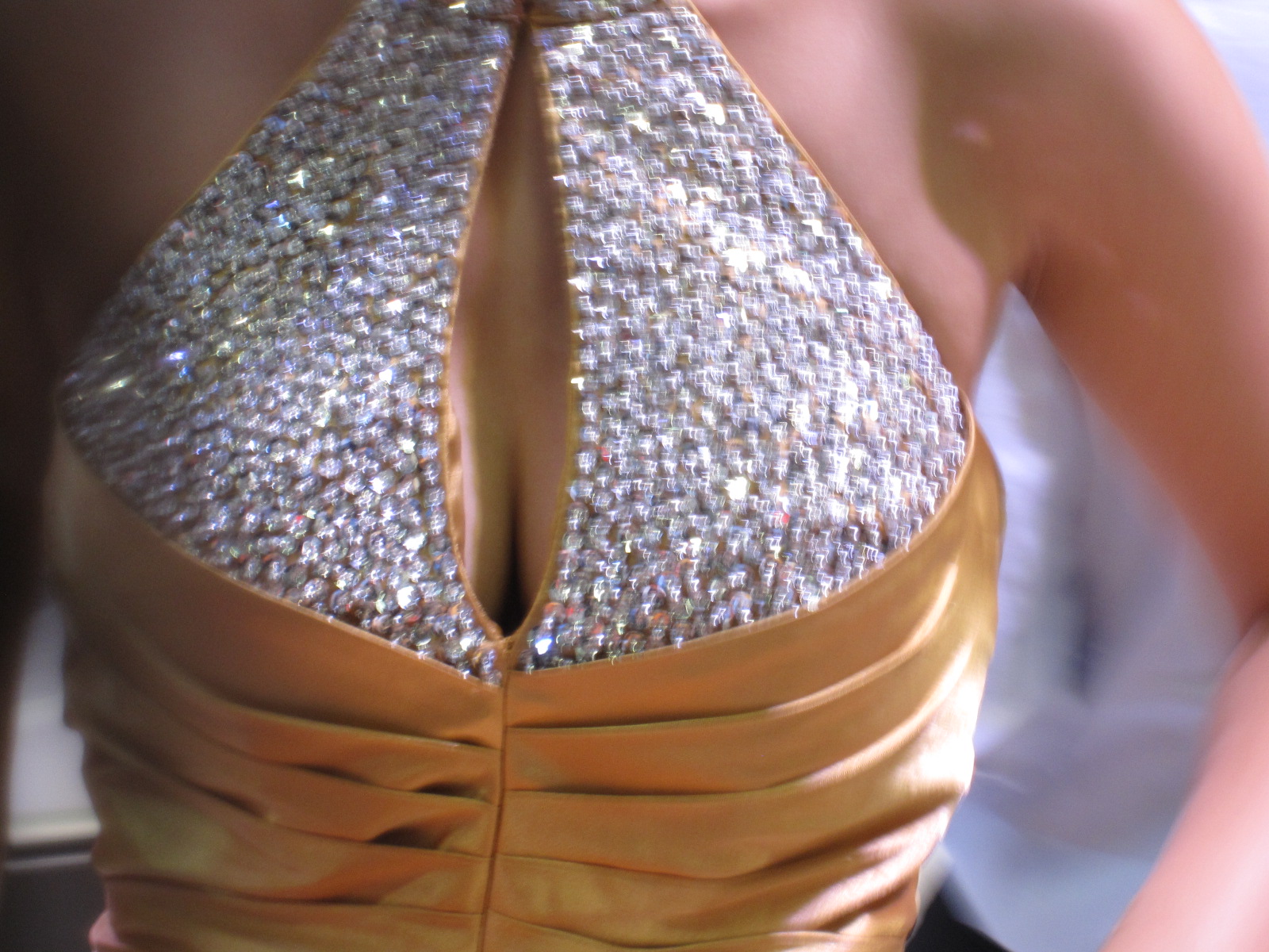 Meeting one of the motorcycle show models ... cant remember her name or what her face looks like ... if I ever did. 