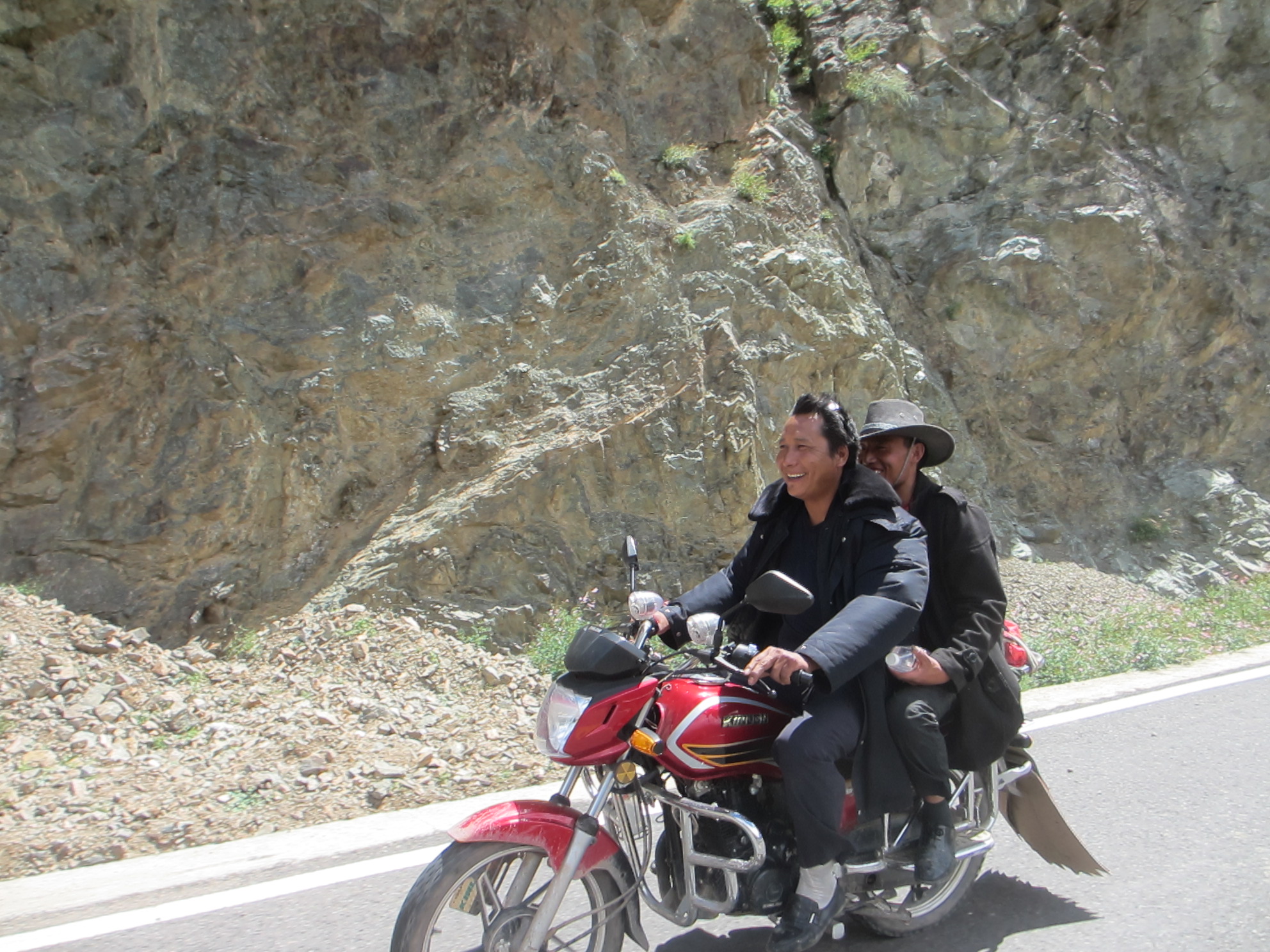 Motorcycling ... where ever you are brings a smile to your face