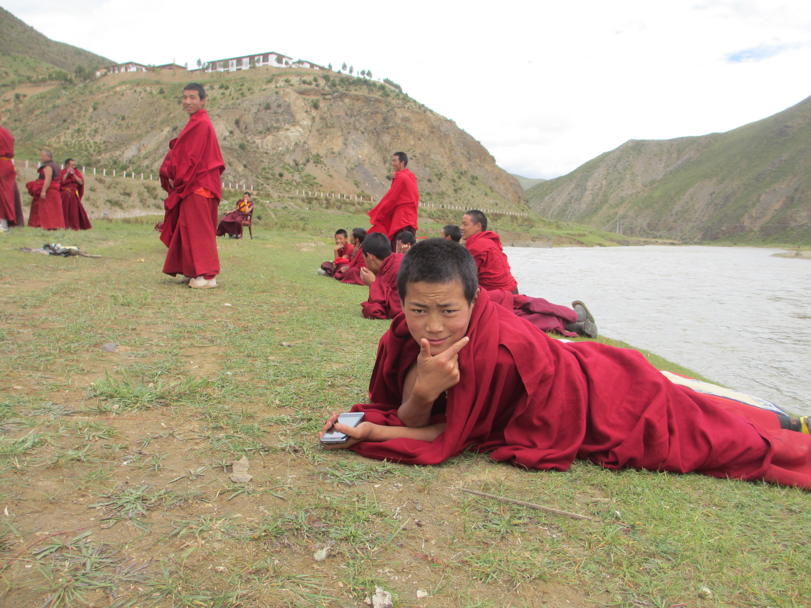 Young Lama whose only English were 