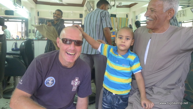 with mini me ... Aswan, Egypt