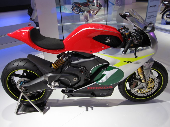 Electric bike from Honda .. maybe the future of motorcycling? 