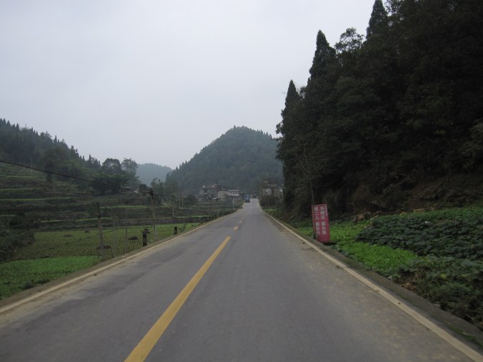 Its as if everyone has gone to Chongqing City and left the rural parts of the province 