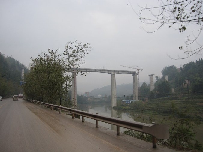 Reminders of the pace of development in China. 