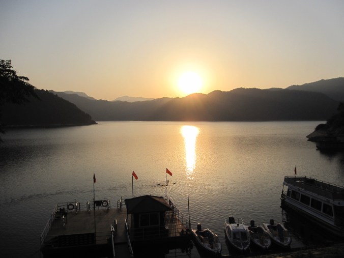 Last night at Huating before we set off towards Shanghai