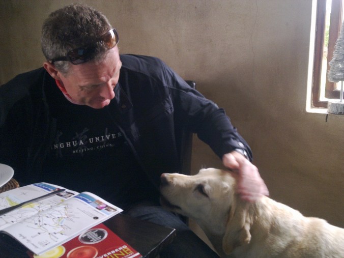 A friendly South African