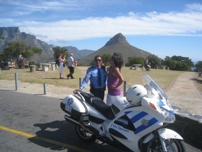 Cape Town Traffic police and Fanny