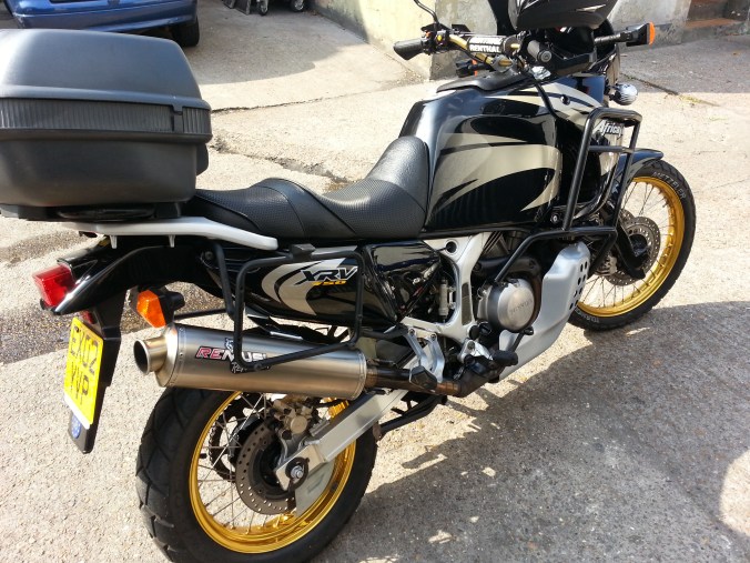 I left the Red Bull KTM at the garage and then took then walked through the town looking for a place to spend the night before returning back to the garage to get the prognosis. Despite Crawley's magnificence and architectural splendour I decided to take the train to Brighton and find a back-packers to stay in.  The next day P&H Motorcycles confirmed that the petrol pump had died and it would take 3-4 days to get a new one and then a day or so to 