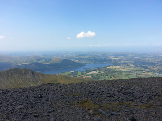 Looking West towards the Irish Sea from Skiddaw