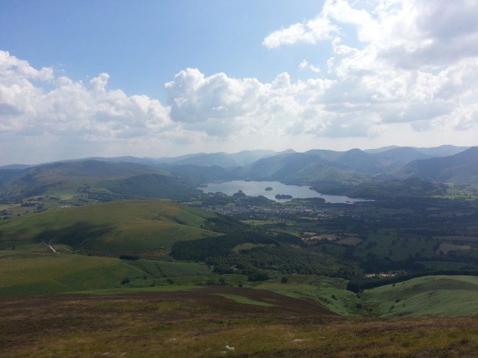 Keswick from Skiddaw