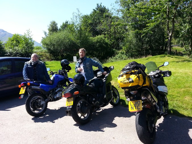 Bobby and Willie who took me for a ride around the Ben Nevis area 