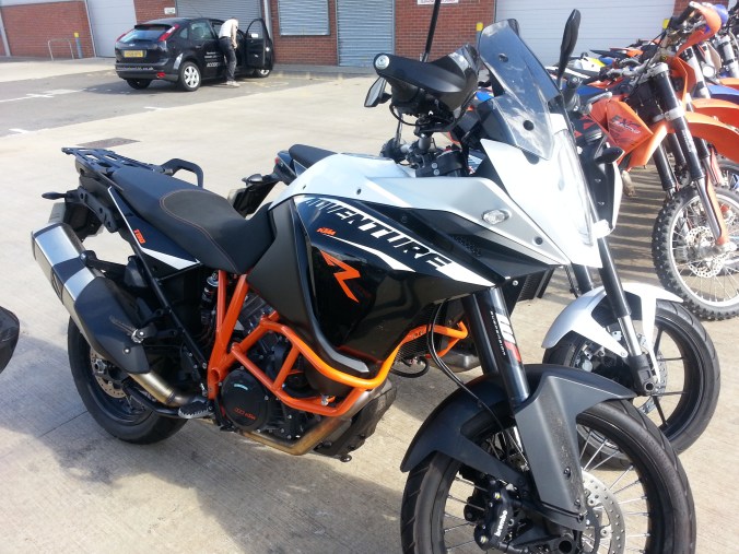 My KTM 990 SMT's status as best road bike I have ever ridden could be taken by this big boy.... the KTM 1190 Adventure R ... yours for 13250pounds. 