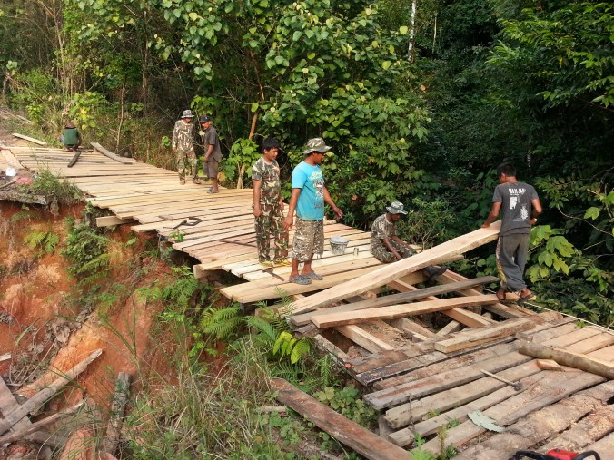 Fixed that bridge yet?