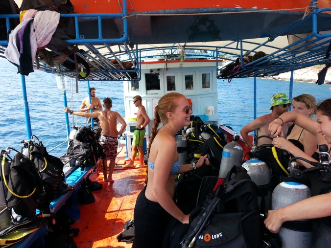 Day out diving in Koh Tao