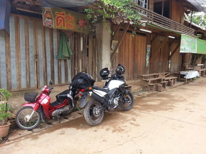 The bike .. near end of trip