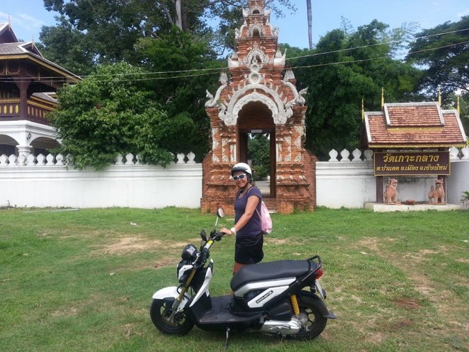 Swapping the V-Strom for a Zoomer scooter